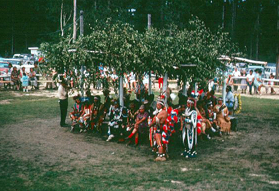 Mii-Gwitch Mahnomen celebration, Ball Club, Leech Lake, 1965.