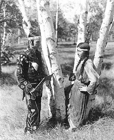 Chippewa costumes, ca. 1930.