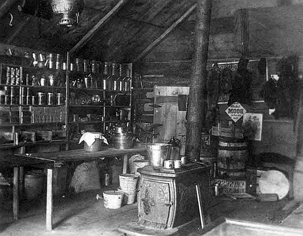 Interior of Carson's Trading Post, site of Bemidji