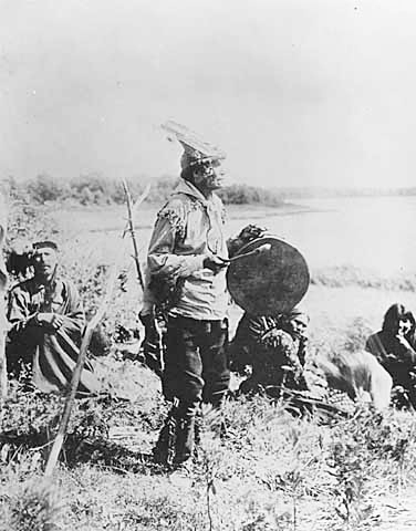 Red Feather, White Earth Indian Reservation, 1915