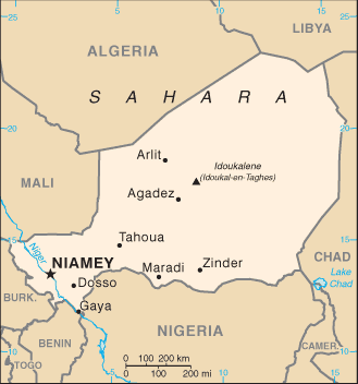 Map of Nigeria