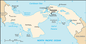 Costa Rica map