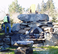 Black oven construction 2009.