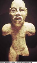 Olmec jade figure