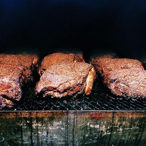 BBQ brisket from Franklin's, Austin, TX.