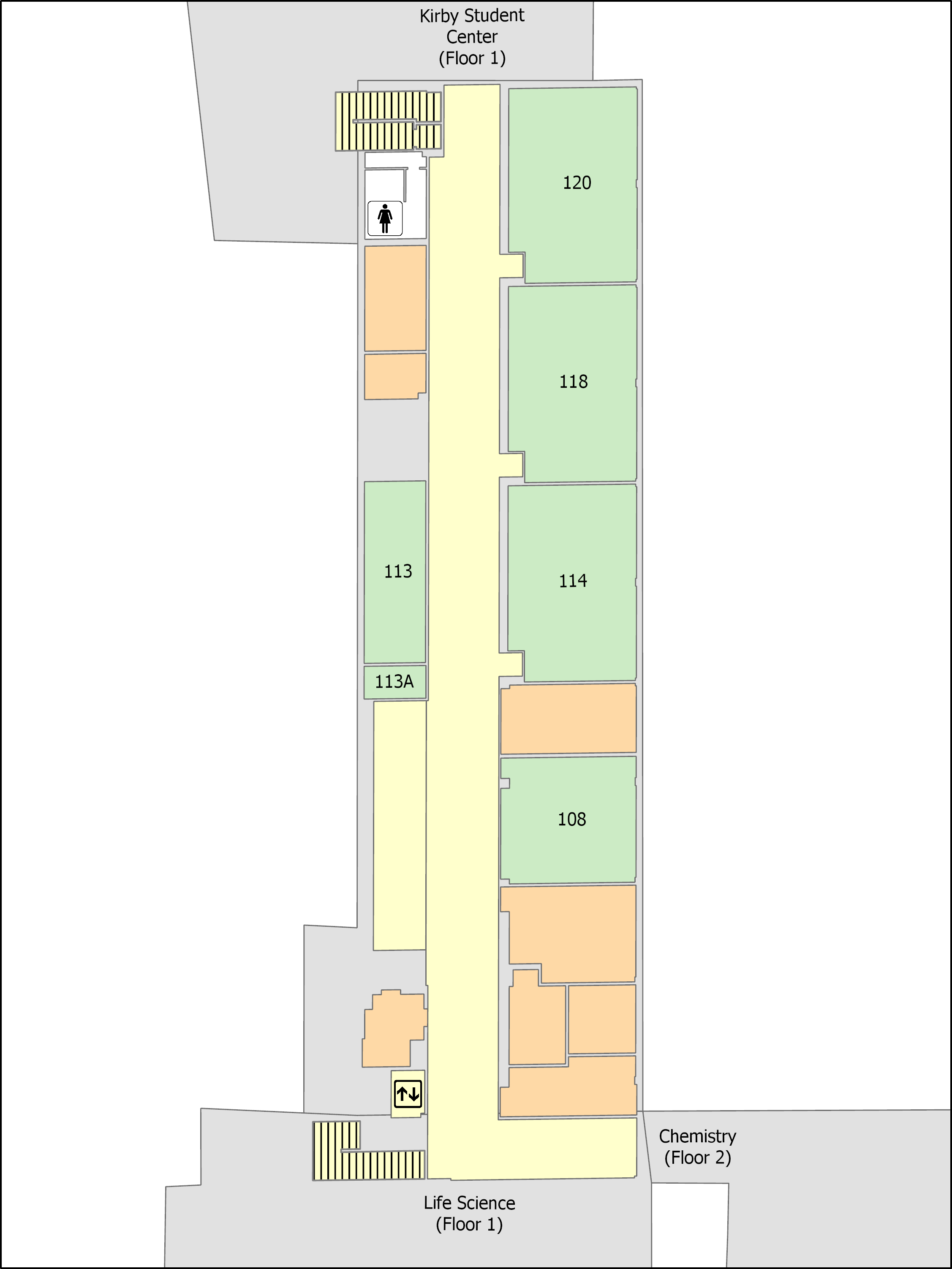 UMD Maps Heller Hall (HH)