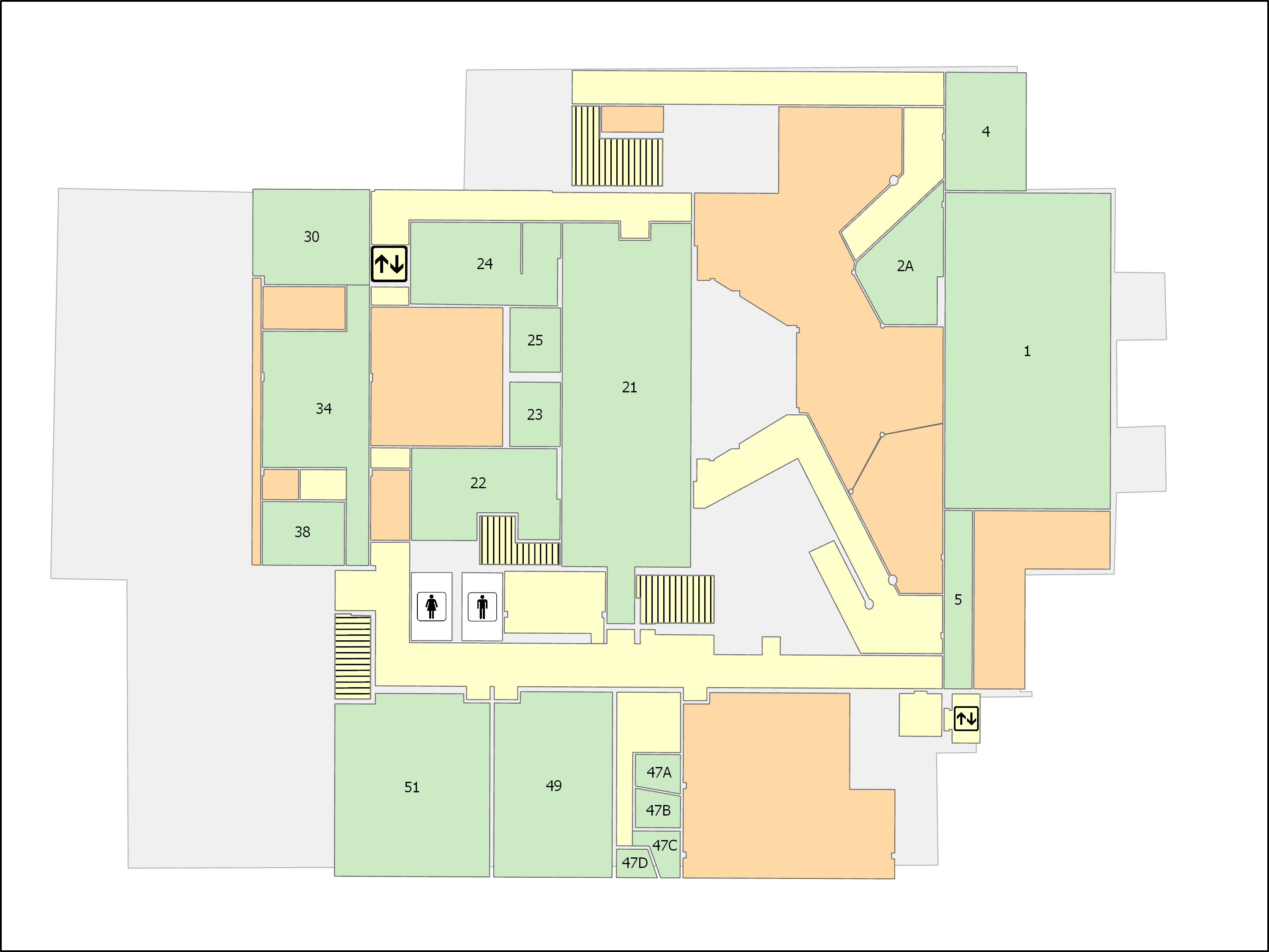 Basement floor floorplan