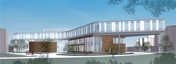 Architect rendering of Labovitz building.