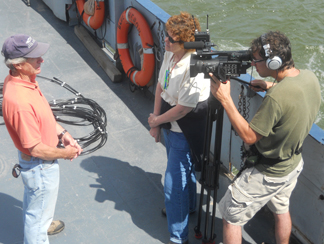 Tom Johnson gives some background on the Large Lakes Observatory's projects.