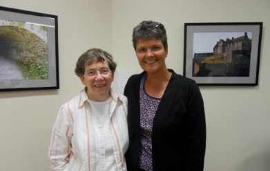 Susan Perala-Dewey and Jean Stevenson