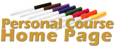 personal course home page logo