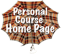 personal course home page