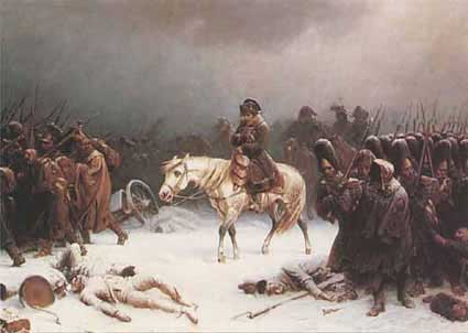 napoleons retreat from moscow