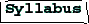 syllabus