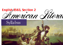 English 3563.2--Fall 2001