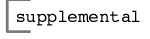 supplemental info