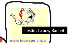 Leslie, Laura, Rachel