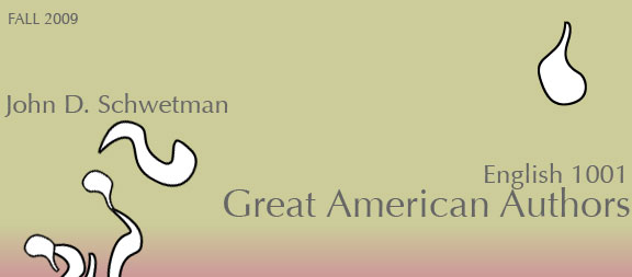 English 1001, Fall 2009, Schwetman