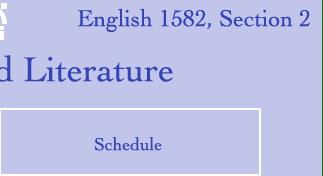 Schedule