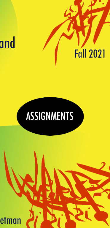 Assignments, English 1818, Fall 2021