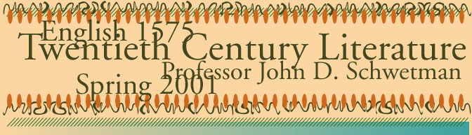 English 1001--Spring 2001