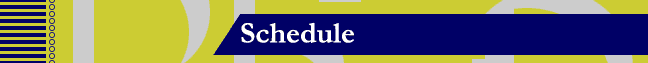 Schedule