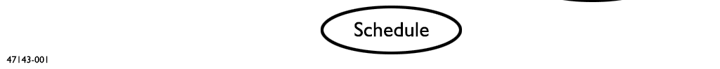 Schedule for English 1619