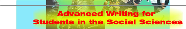 Advanced Composition for Students in the Social Sciences