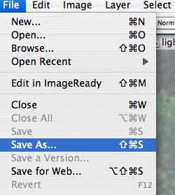 Save As Dialog Box